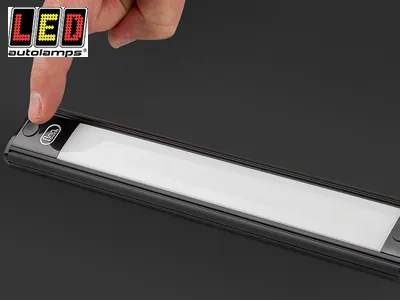 Led Autolamps LED Innerbelysning 410mm 24V 700/500lm Touch-Funktion Kallvit 6500K - Bild 2