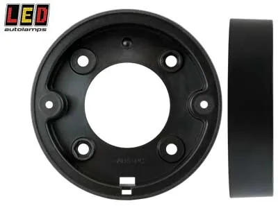 LED Autolamps Monteringsfäste Svart för 95mm Lampor - Ytmontage - Ledextraljus.eu