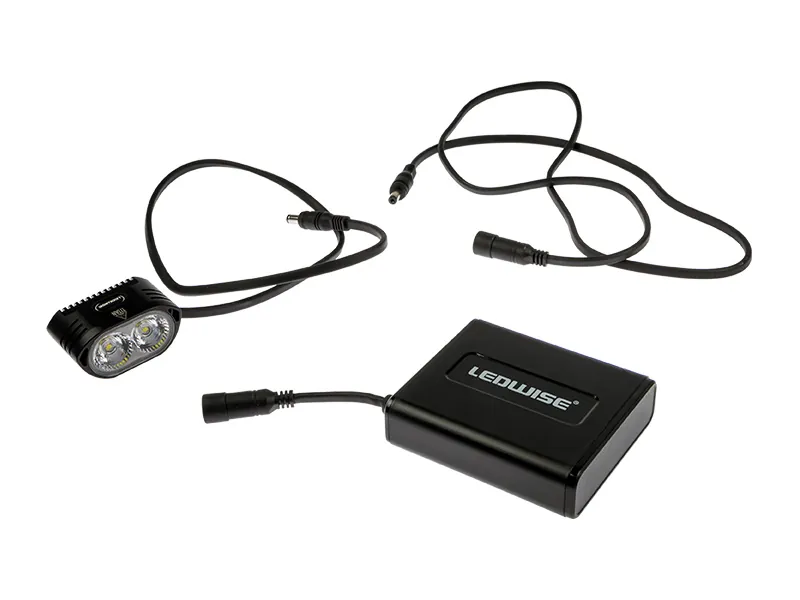 Ledwise Titan Pannlampa 3200lm XHP50.2 LED USB-C 7.2V 5200mAh - Bild 6