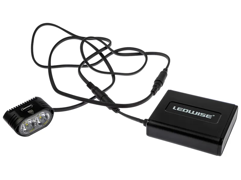 Ledwise Titan Pannlampa 3200lm XHP50.2 LED USB-C 7.2V 5200mAh - Bild 7