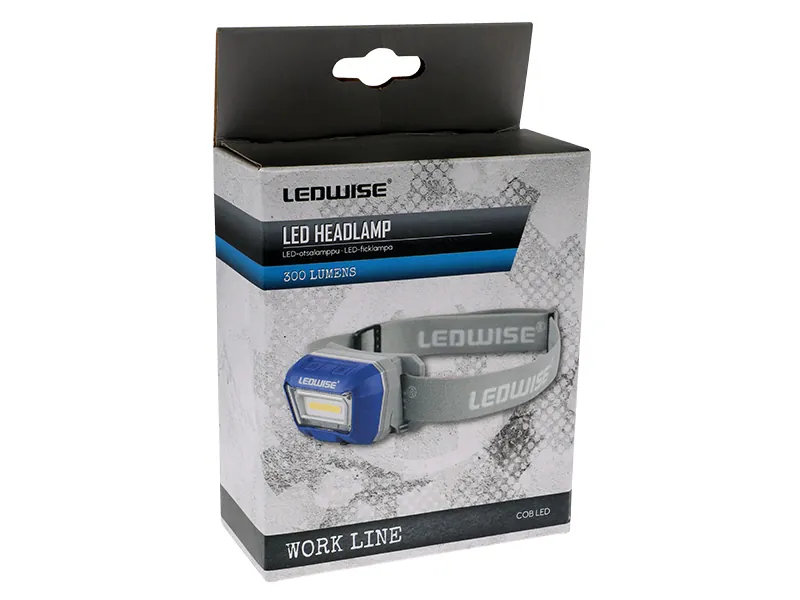 LEDWISE Workline Pannlampa LED 300lm USB-C Laddbar med Rörelsesensor - Bild 4