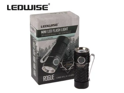 LEDWISE Rogue Mini-Ficklampa 600 Lumen med Magnetfäste - Ledextraljus.eu