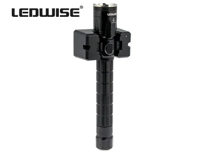 Ledwise Handhållen Arbetslampa Laddningsbar 930lm 430m - Myndighetsbruk - Bild 3