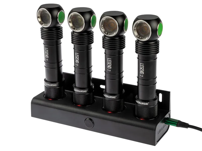 LEDWISE Legend 2 Laddningsdocka 4-vägs USB-laddare 5V - Bild 2