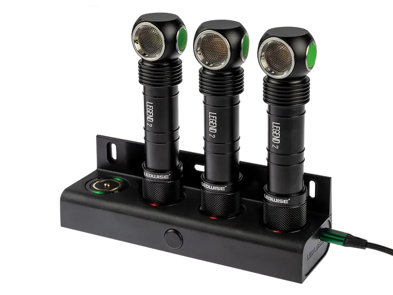 LEDWISE Legend 2 Laddningsdocka 4-vägs USB-laddare 5V - Bild 3