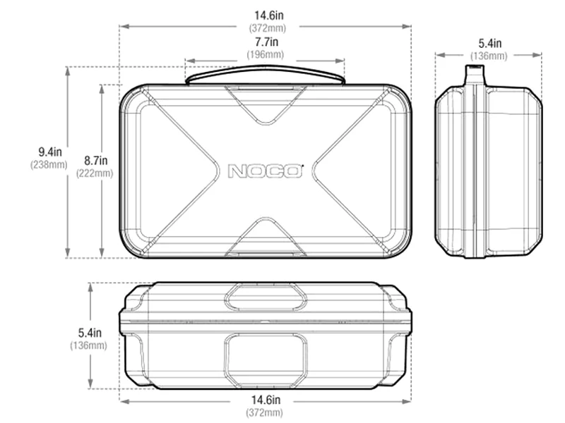 NOCO Skyddande Fodral för Genius Boost Pro - Bild 4
