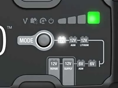 NOCO Genius 10 Batteriladdare 6/12V 10A 230Ah - Automatisk Laddning - Bild 2