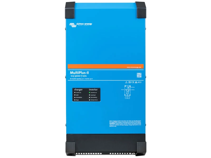 Victron Energy MultiPlus II 230V 3000VA Inverter med Laddare 230VAC/12V - Ledextraljus.eu