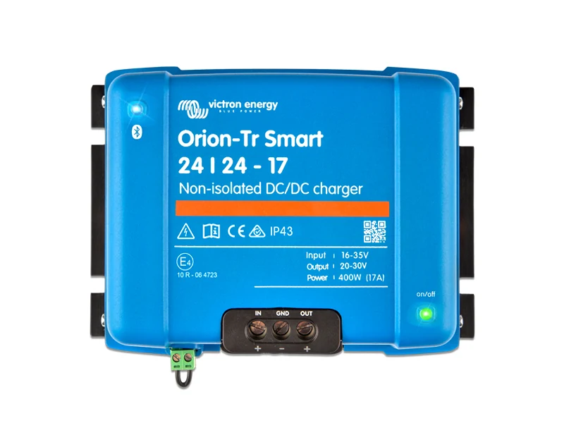 Victron Energy Orion Tr Smart DC-DC Laddare 24V→24V 17A - Ledextraljus.eu