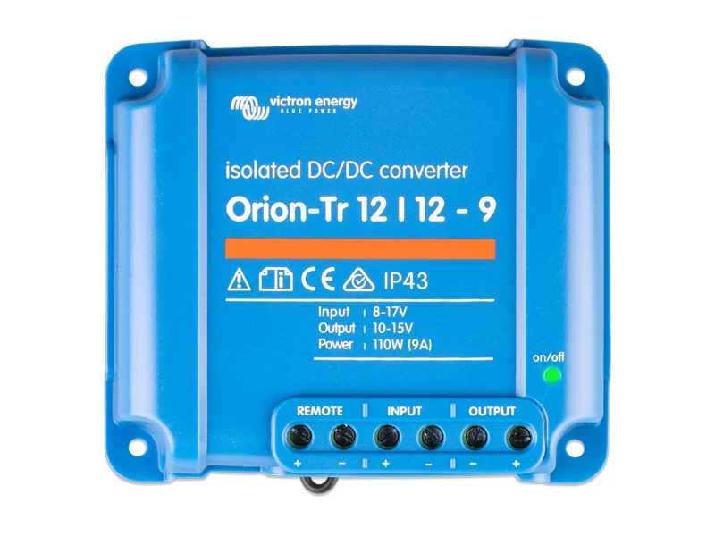 Victron Energy Orion Tr Isolated DC-DC Omvandlare 12V→12V 9A - Ledextraljus.eu