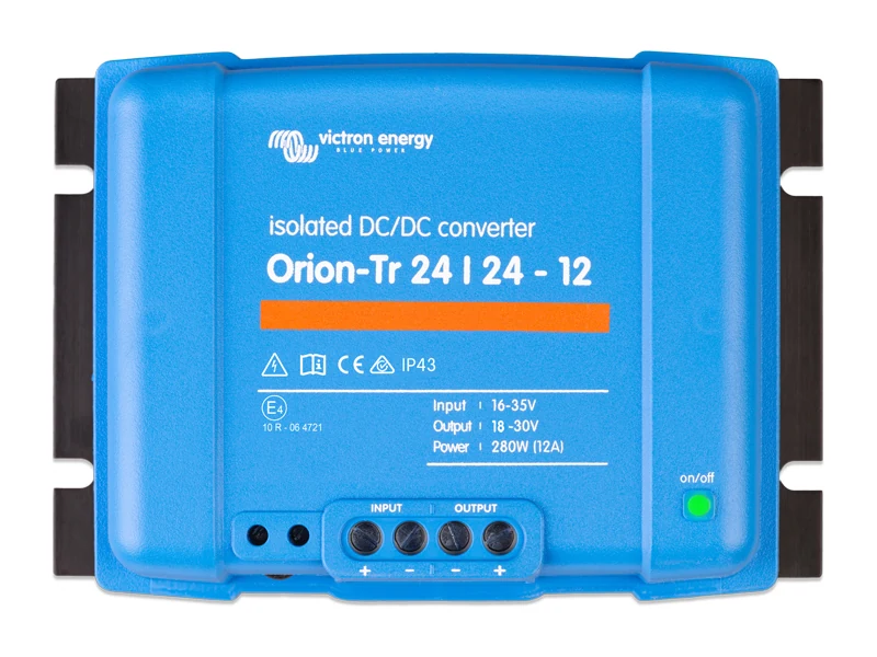 Victron Energy Orion Tr Isolated DC-DC Omvandlare 24V→24V 12A - Ledextraljus.eu