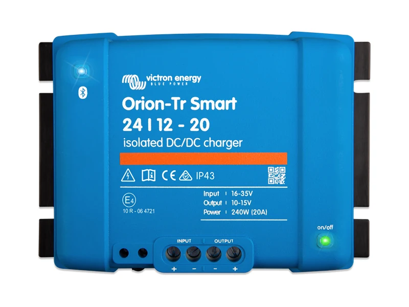 Victron Orion-Tr Smart isolerad DC-DC laddare 24/12V 20A - Ledextraljus.eu