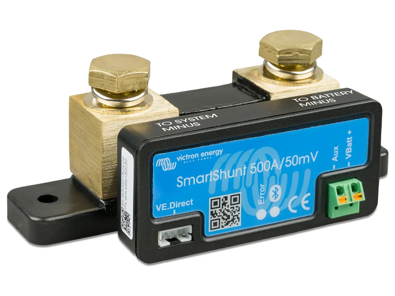 Victron Energy Smart Shunt 500A med Bluetooth - Ledextraljus.eu