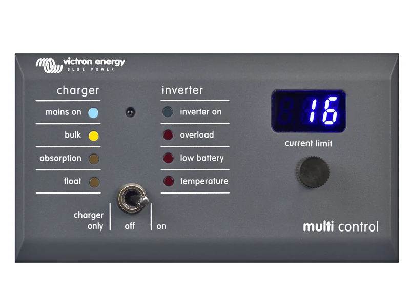 Inverterkontroll Digital Multi Control 200/200A GX Victron Energy - Ledextraljus.eu