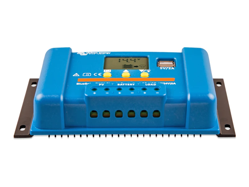 Victron Energy BlueSolar PWM-LCD&USB 12/24V 5A Solcellsregulator - Bild 3