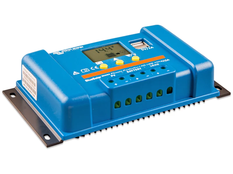 Victron Energy BlueSolar PWM-LCD&USB 12/24V 5A Solcellsregulator - Bild 4
