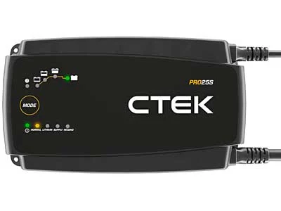 CTEK Batteriladdare PRO25S, 12V, 25A, 2000mm - Ledextraljus.eu