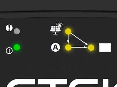 CTEK D250SE Batteriladdare 12V 20A Dubbel Ingång Solar & Dynamo - Bild 2