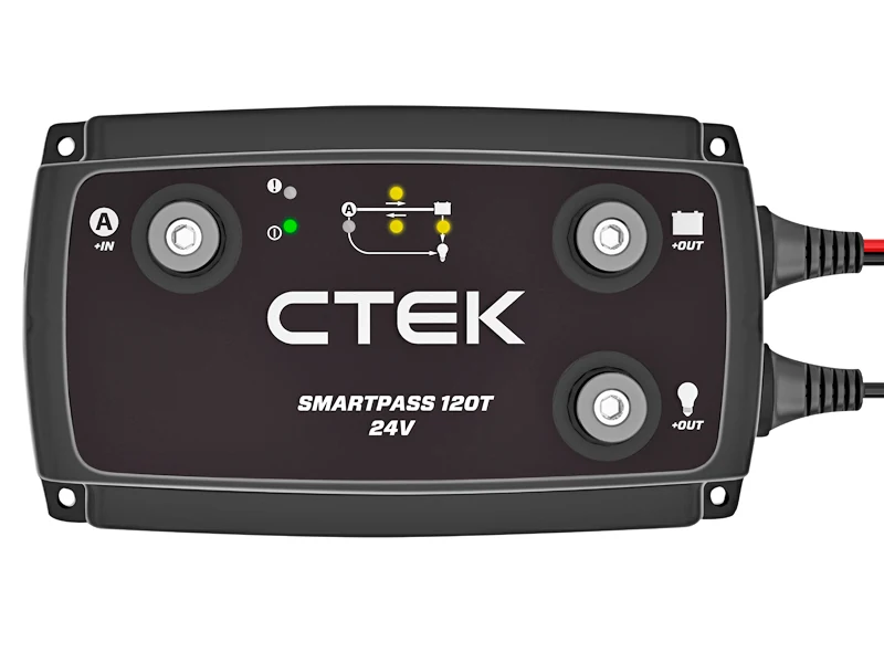 CTEK Smartpass 120T Energihanteringslösning 24V 120A - Ledextraljus.eu