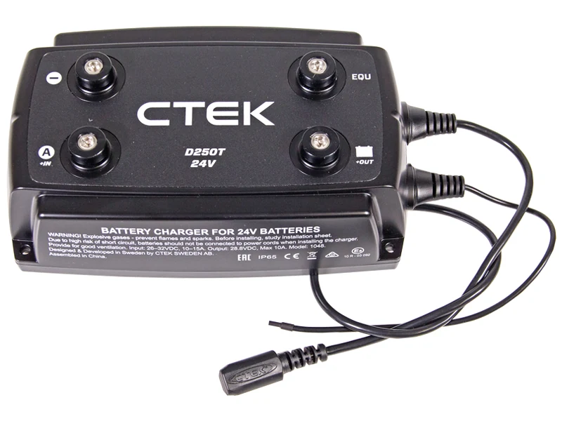 CTEK D250T DC/DC Laddare 24V 10A - Ledextraljus.eu