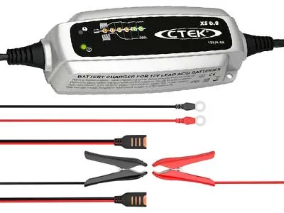 CTEK XS 0.8 Batteriladdare 12V - Automatisk 6-fas Laddning för Blybatterier - Bild 2