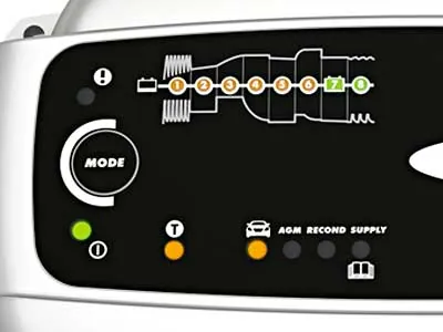 CTEK MXS 10 Batteriladdare 12V - Automatisk 8-stegs Laddning med Temperaturkompensering - Bild 3