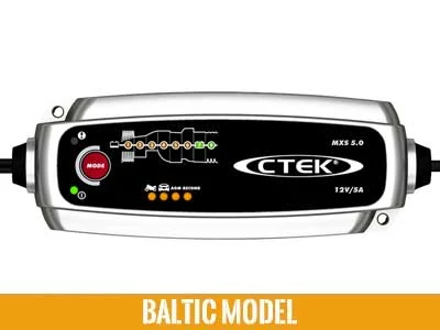 CTEK MXS 5.0 helautomatisk batteriladdare 12V 5A - Ledextraljus.eu