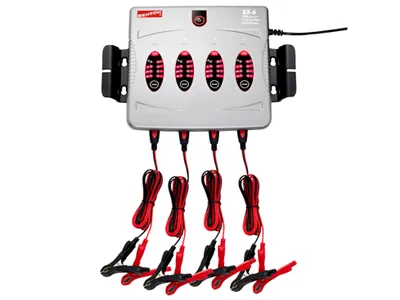 BENTON BX6 Batteriladdare 12V 4x4A Helautomatisk med 5-stegs Laddning - Bild 2