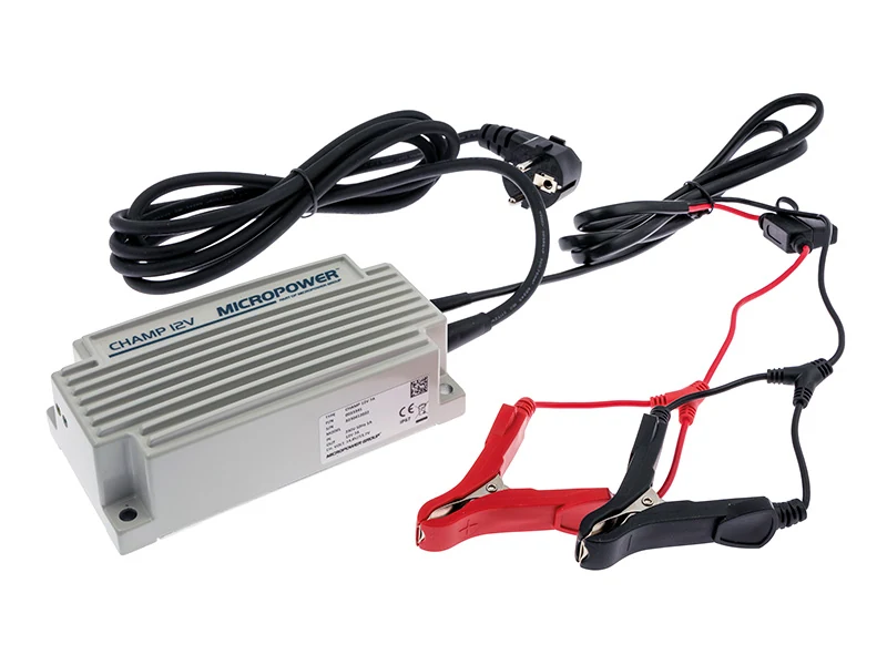 Micropower 12V 7A automatisk batteriladdare - Ledextraljus.eu