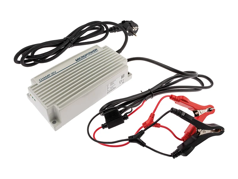 Micropower 12V 17A automatisk batteriladdare - Ledextraljus.eu