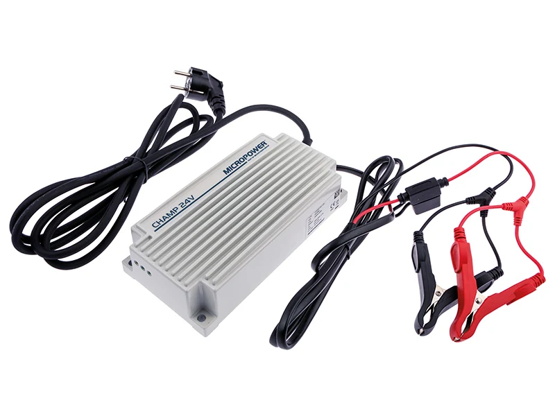 Micropower 24V 12A automatisk batteriladdare - Ledextraljus.eu