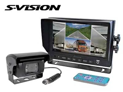S-VISION Backkamerasystem 7" med skyddande visor - Ledextraljus.eu