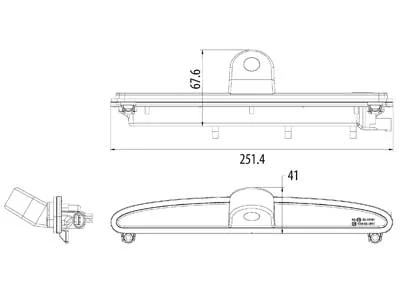 Bromsljuskamera till Iveco Daily 2011-2014 - Bild 4