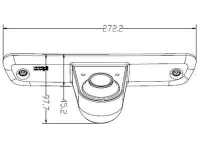 Bromsljuskamera till Citroen Jumpy, Peugeot Expert, Toyota Proace 07-16 - Bild 5