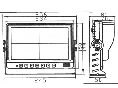 NSD Trådlös HD-monitor 9" - Bild 4