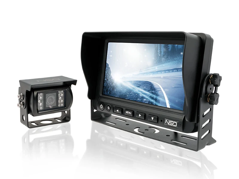 NSD 7" Full HD 1080P backkamerasystem 2-kanals - Ledextraljus.eu