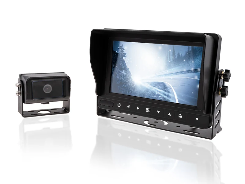 NSD 7" Full HD backkamerasystem med rörelsesensor 12-32V - Ledextraljus.eu