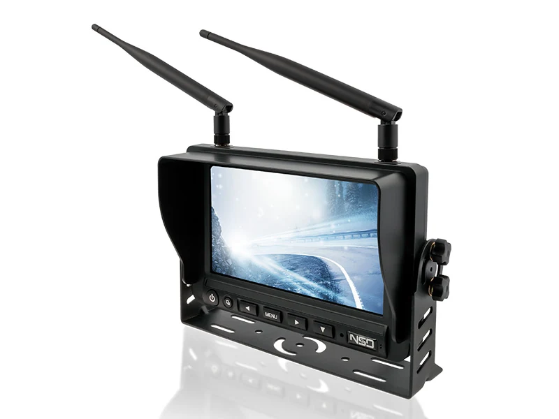 NSD trådlös 7" Full HD färgmonitor 11-32V - Ledextraljus.eu
