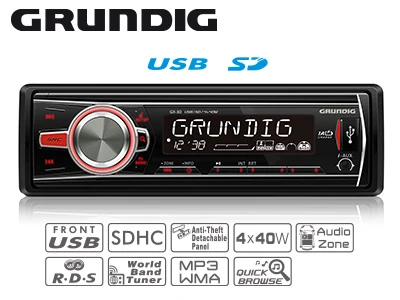 Grundig Autostereo GX-30 - Ledextraljus.eu