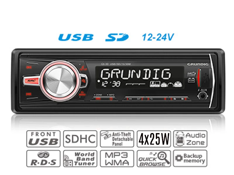 Grundig Autostereo GX-3024 - Ledextraljus.eu