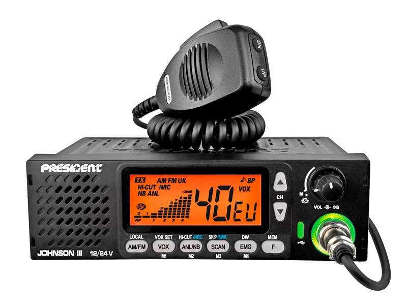 PRESIDENT CB Radio Johnson III - Ledextraljus.eu