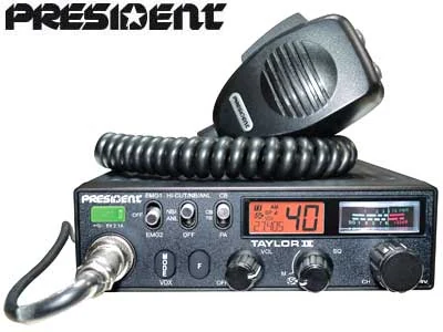 PRESIDENT CB Radio Taylor IV 12/24V - Ledextraljus.eu