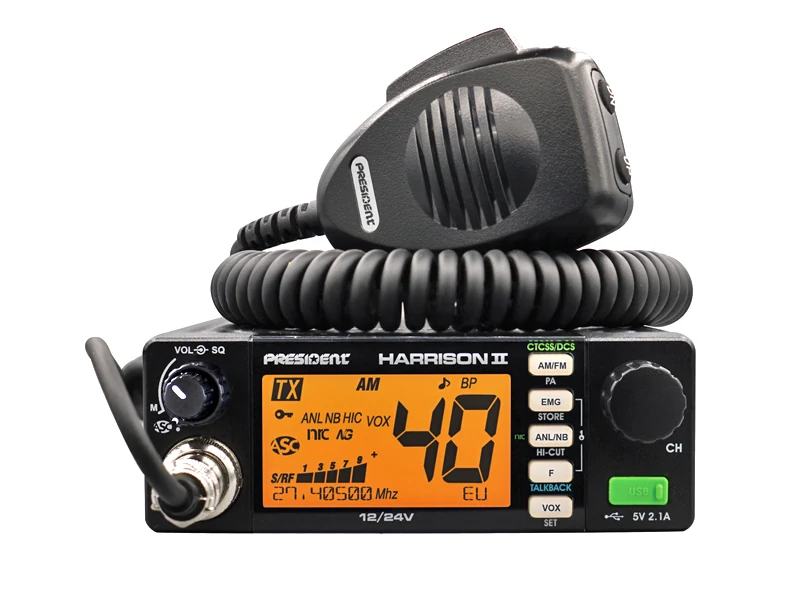 CB Radio Harrison II - PRESIDENT - Ledextraljus.eu