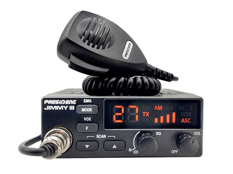 CB Radio Jimmy III - PRESIDENT - Ledextraljus.eu