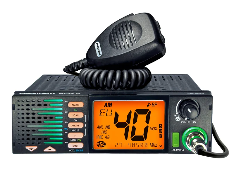 CB Radio JFK III - PRESIDENT - Ledextraljus.eu