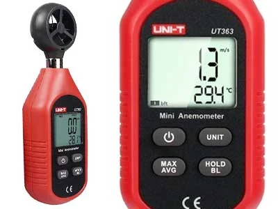 Anemometer UNI-T - Ledextraljus.eu