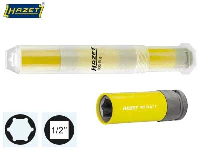 Impact Socket Set 1/2" HAZET - Ledextraljus.eu