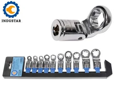Flexibel E-torx ringnyckelsats 3/8" - Ledextraljus.eu