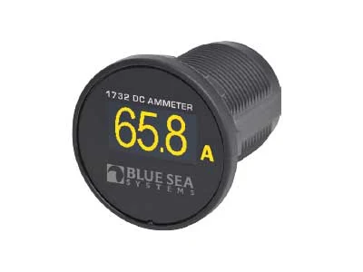 BLUE SEA Mini OLED Amperemeter 8-36V - Ledextraljus.eu