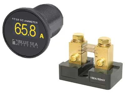 BLUE SEA Mini OLED Amperemeter 8-36V - Bild 4